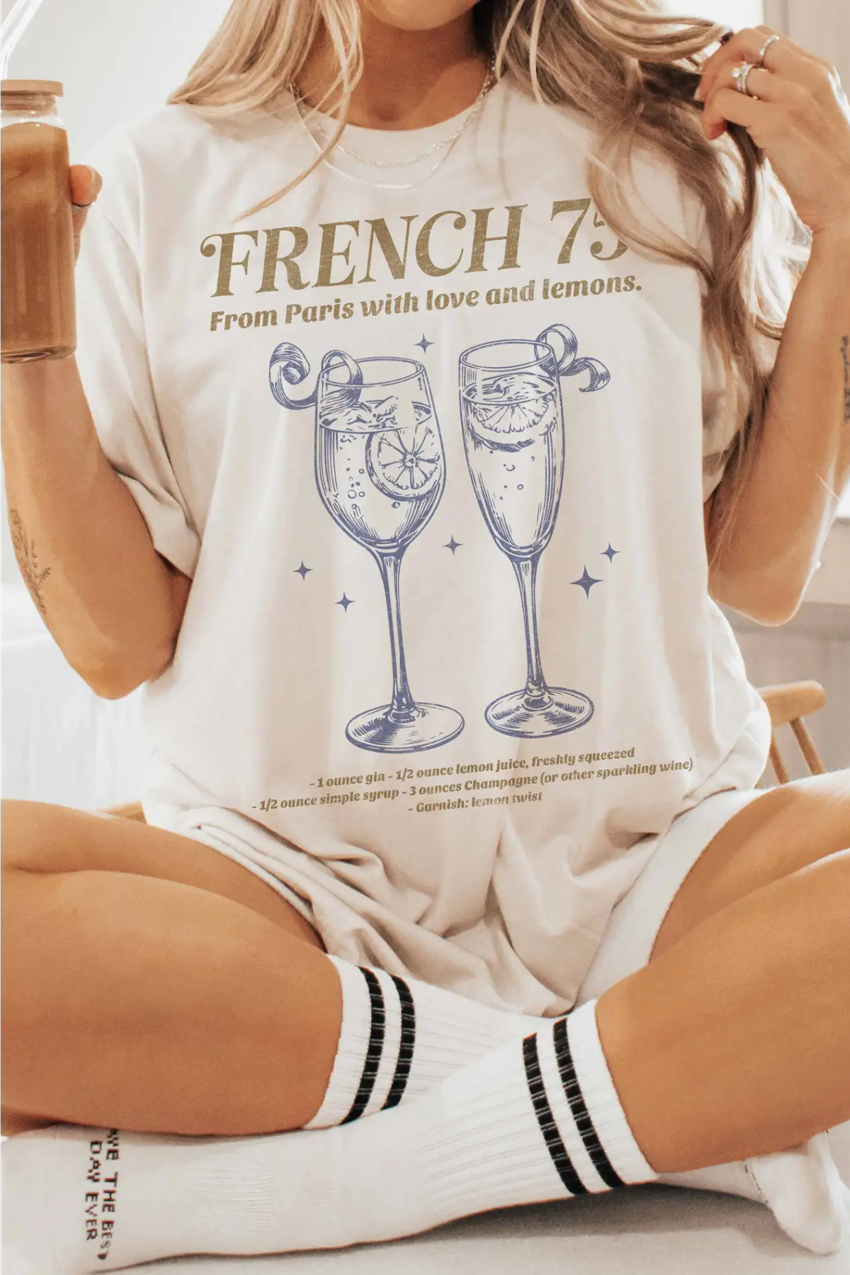 French 75 Oversized T-Shirt