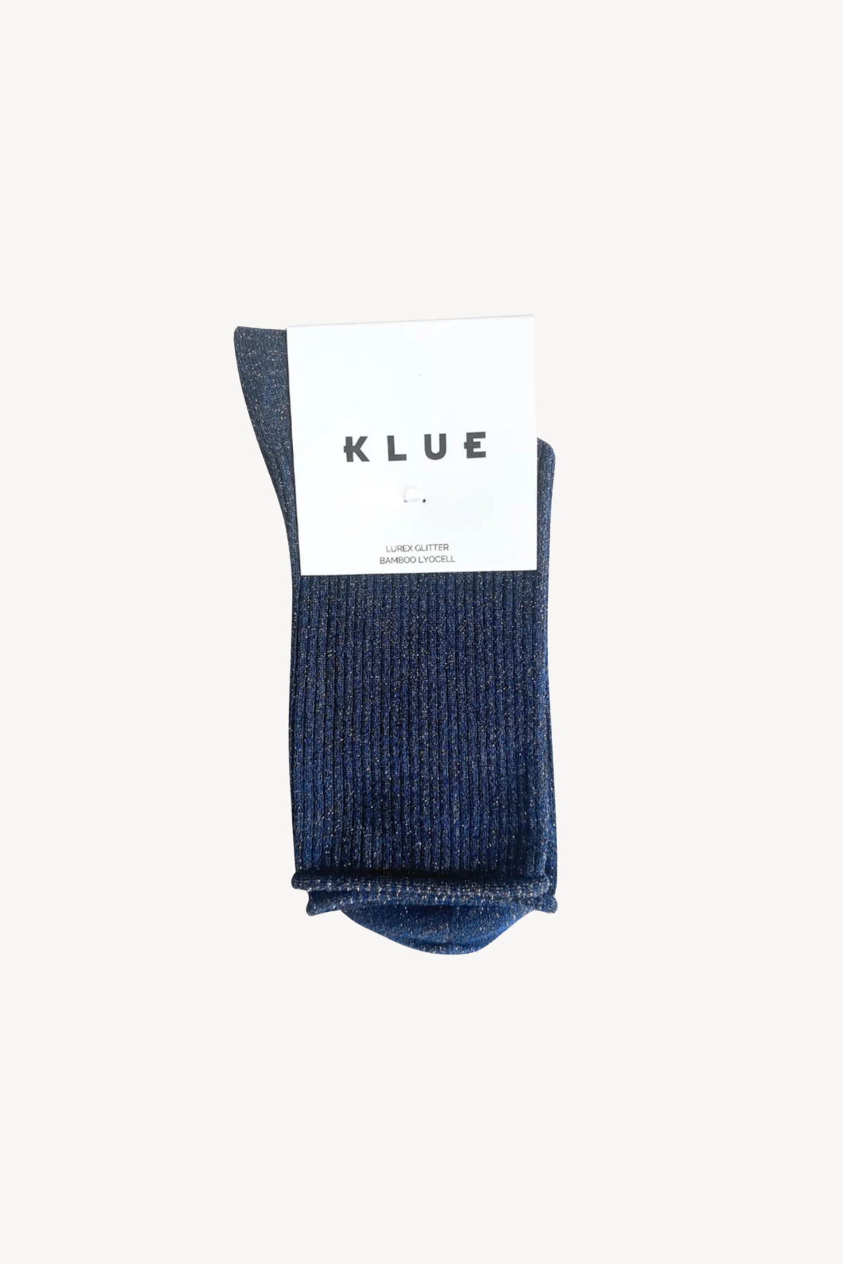 Klue Glitter Lurex Socks Blue