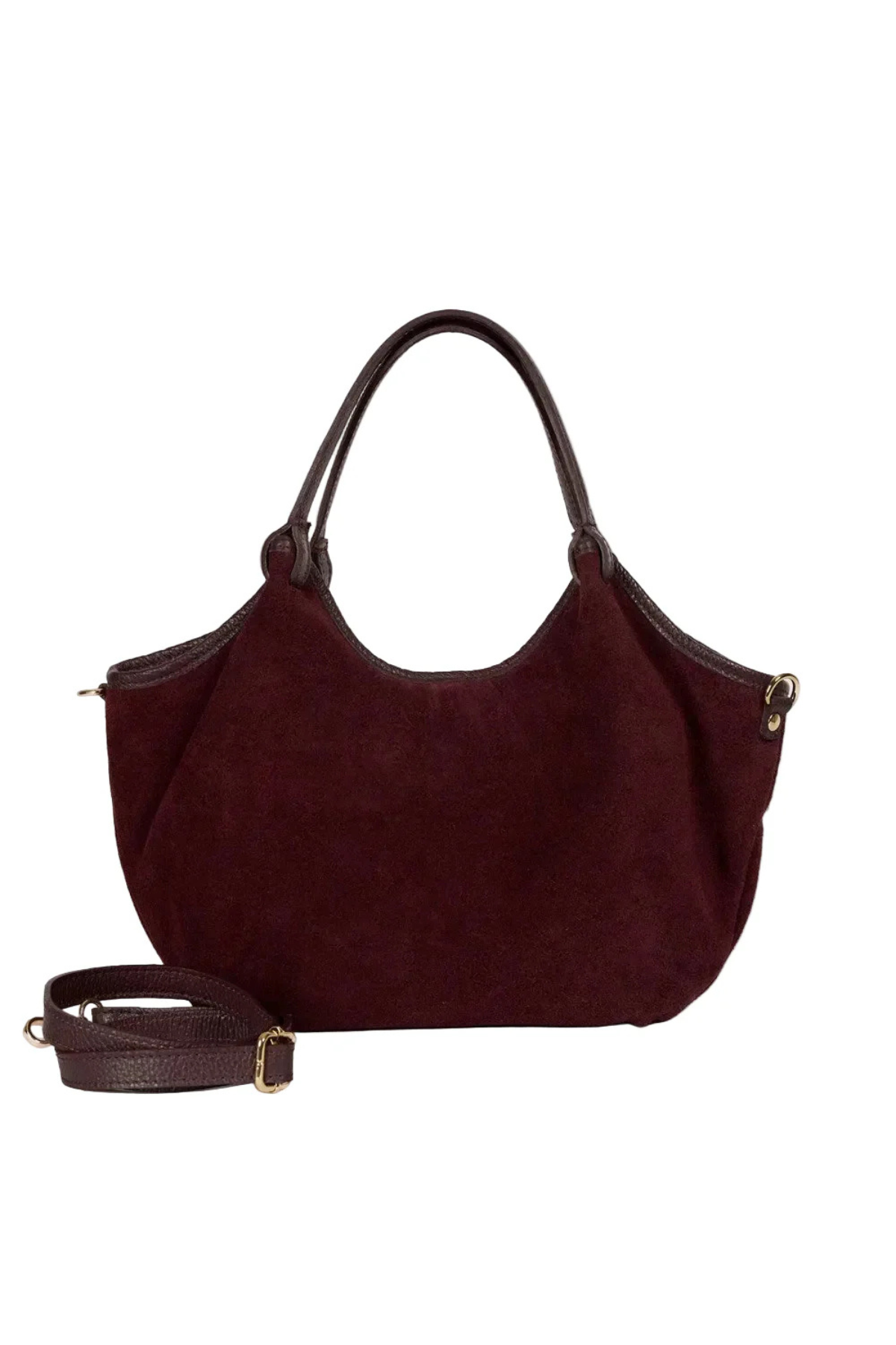 Hector Suede Bag Plum