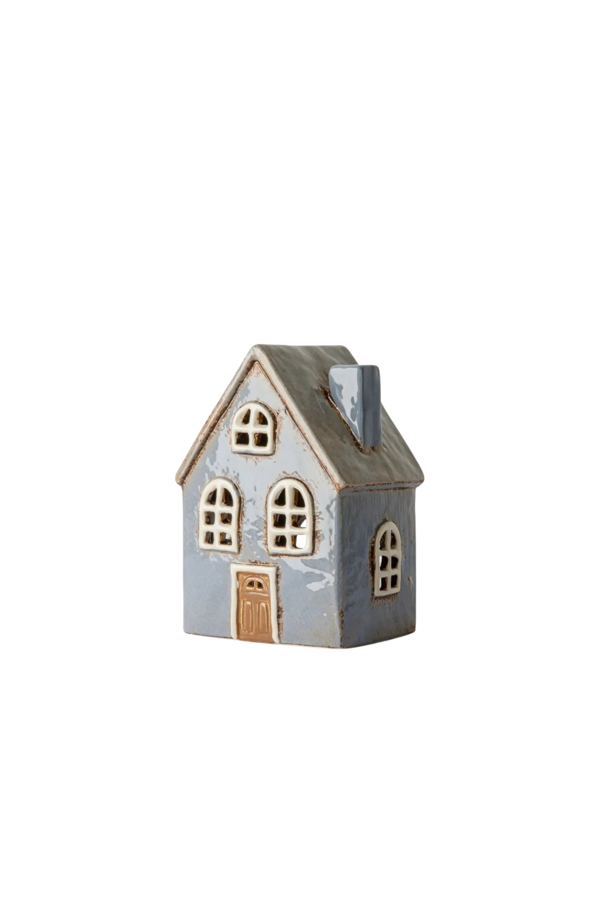 Devon Tea Light Cottage Arch Window Cornflour