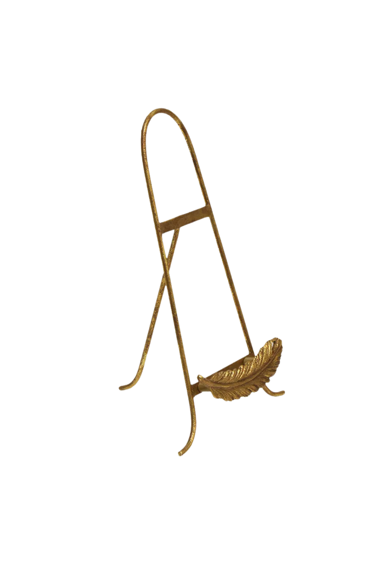 Golden Feather Plate Stand