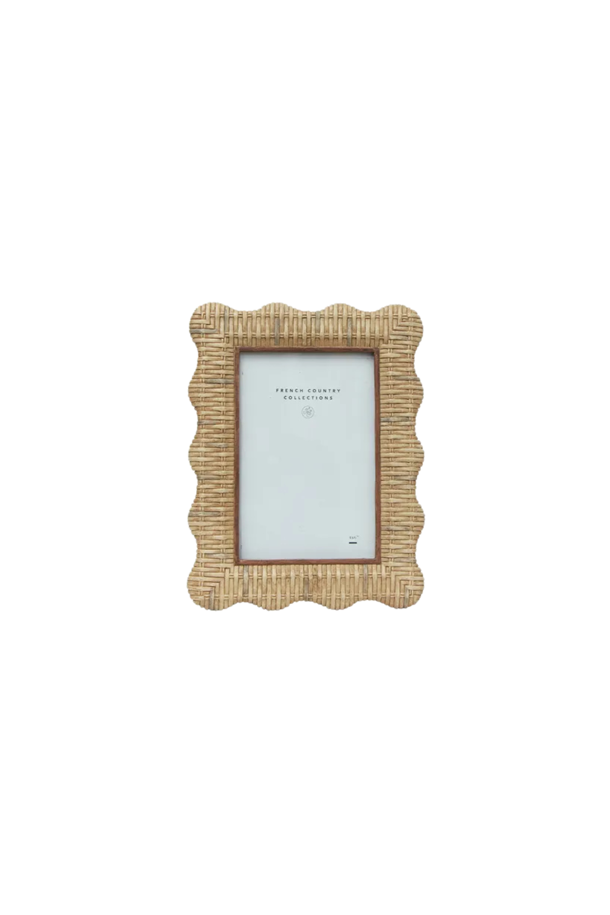 Rattan Wavy Photo Frame 4x6
