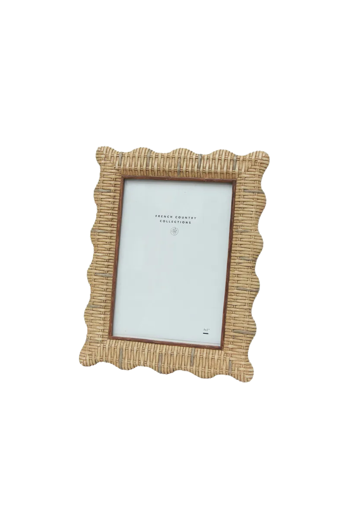 Rattan Wavy Photo Frame 5x7