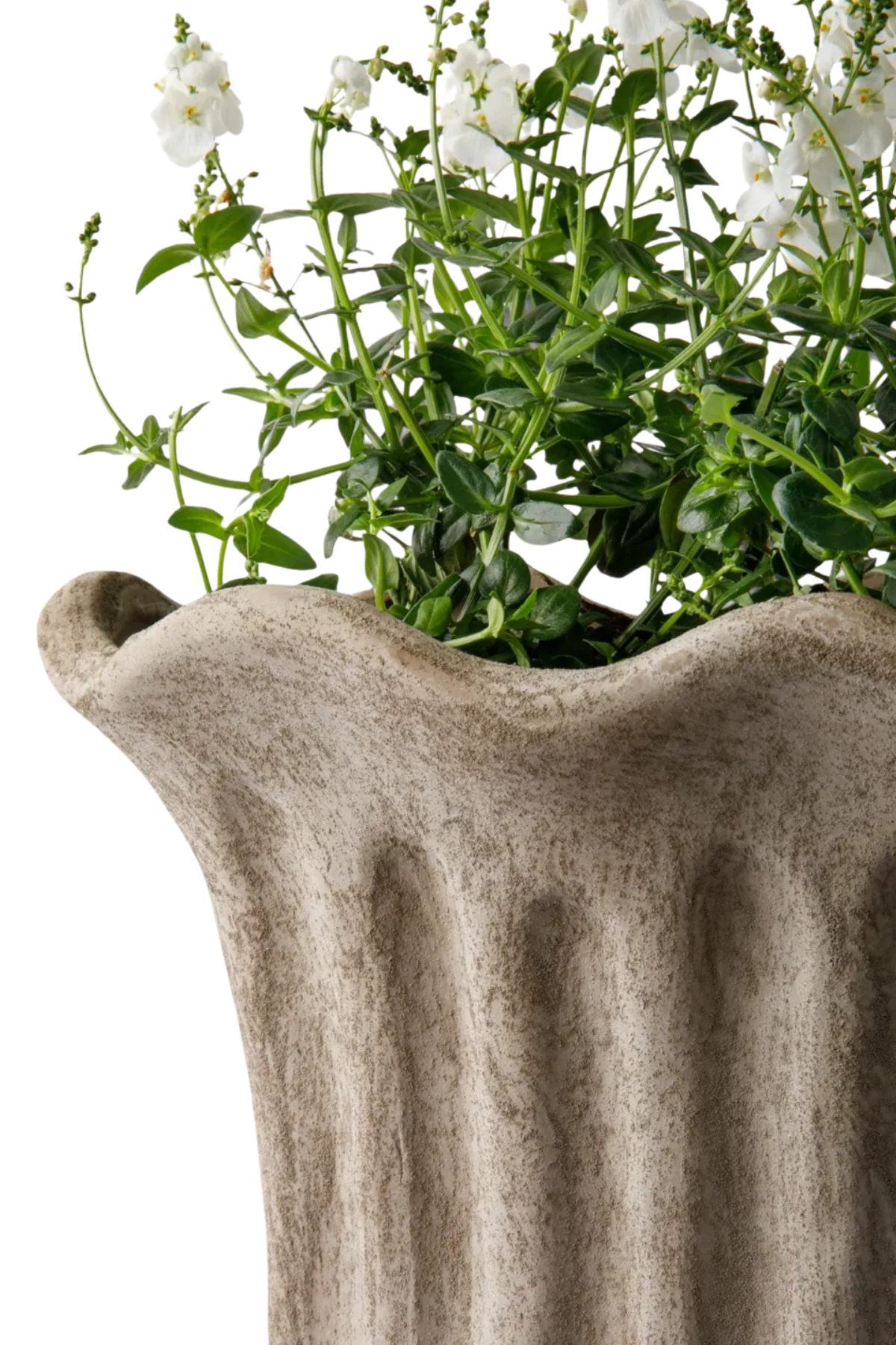 Terra Fluted Oval Planter Large