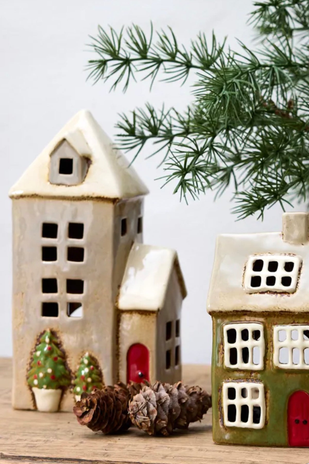 Alsace Tea Light Parish Christmas Stone