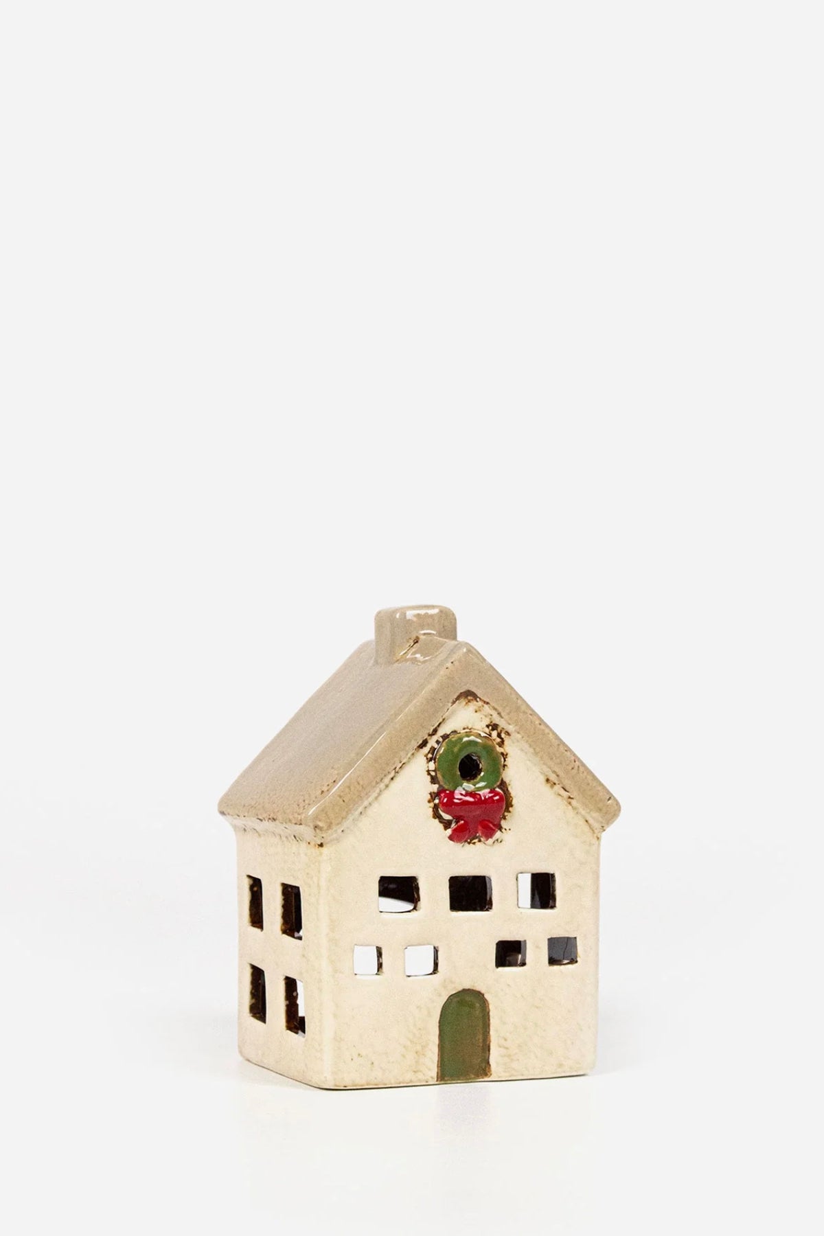 Alsace Tea Light Villa Christmas Stone