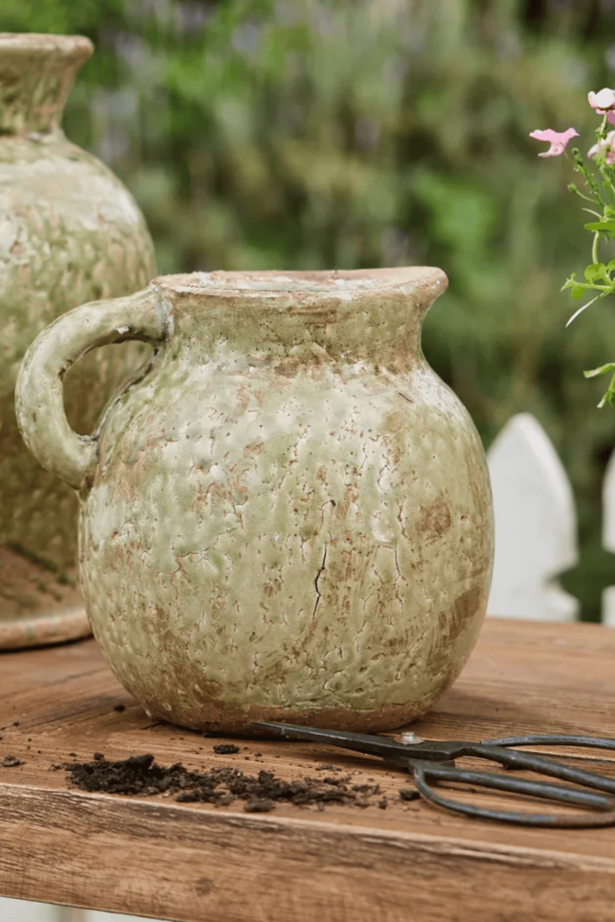 Celadon Garden Jug