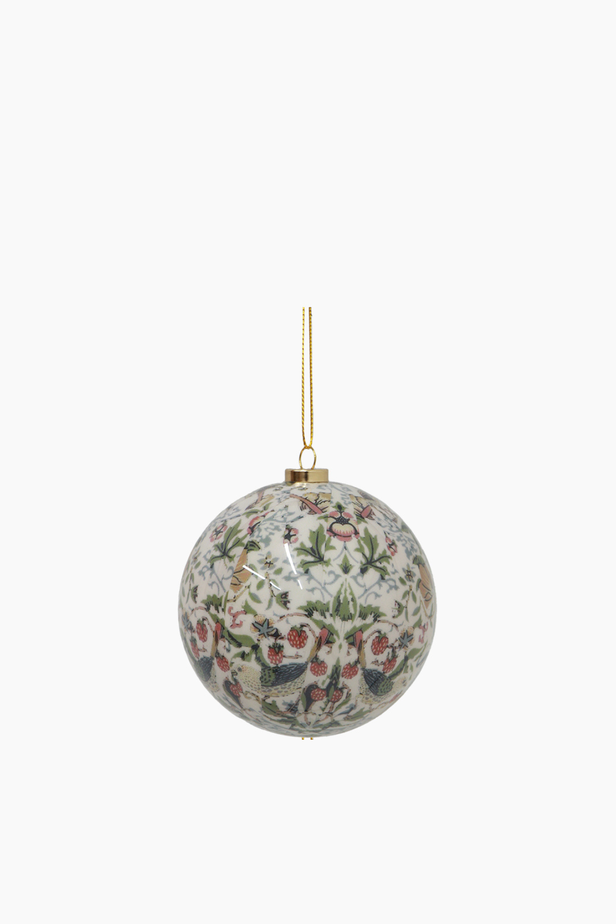 Vintage Pattern Hanging Ball Cream