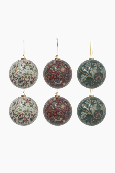 Vintage Pattern Hanging Ball Cream