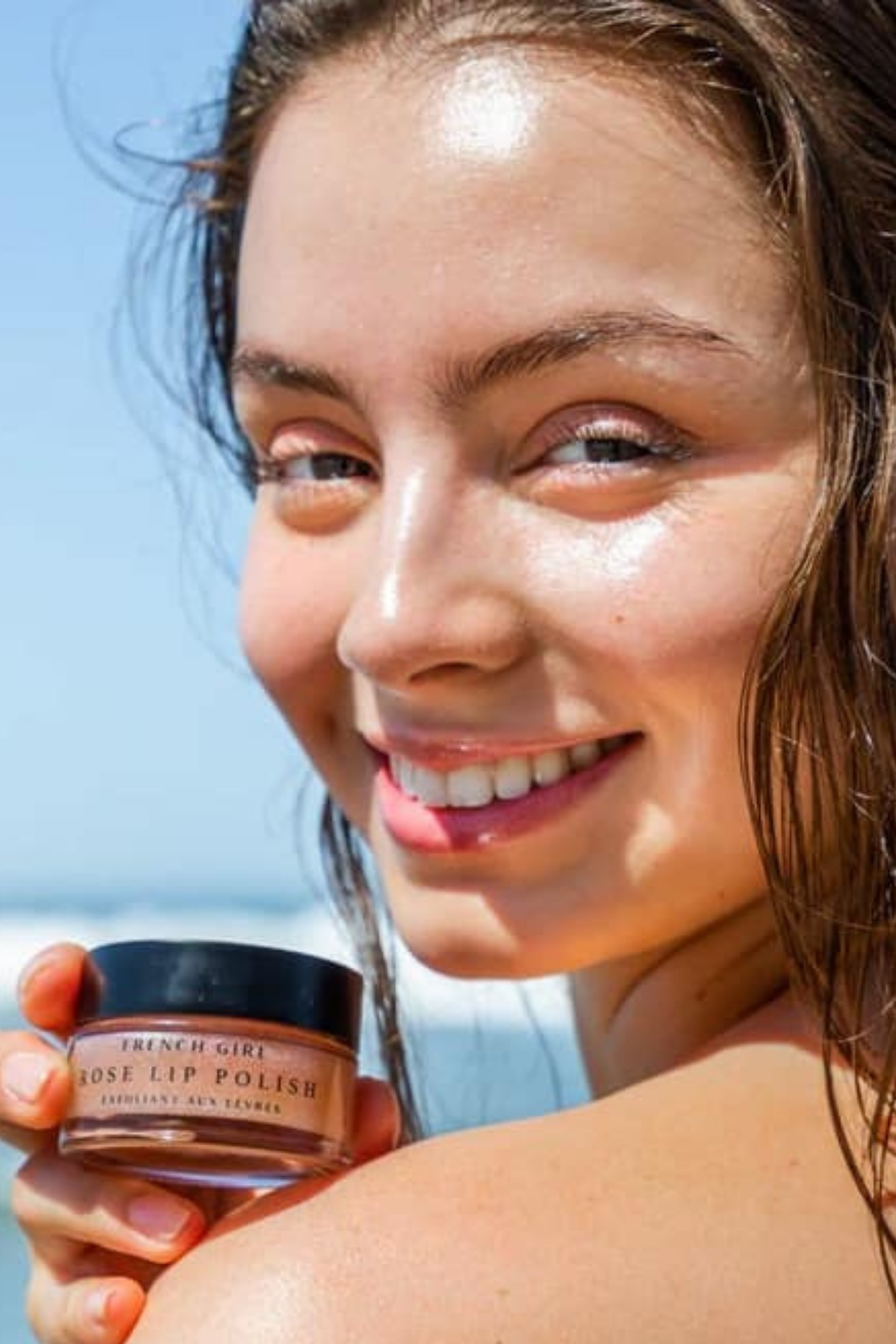 Organic Hydrating Rose Lip Polish & Scrub