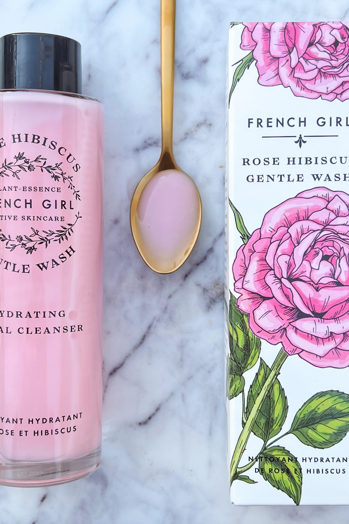 Organic Rose Hibiscus Gentle Facial Wash