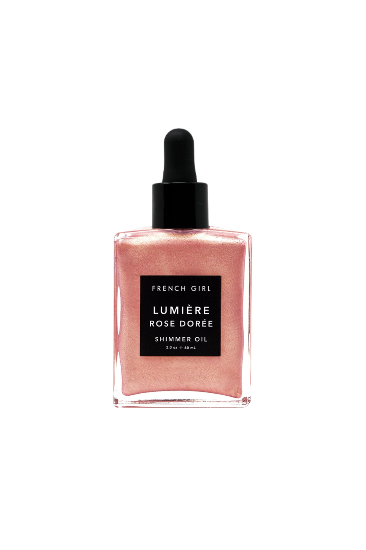 Shimmer Dry Body Moisturizing Oil Rose Gold
