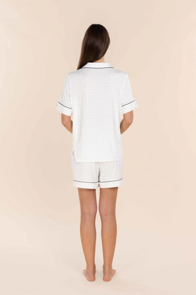 Penelope Bamboo Blue PJ Set