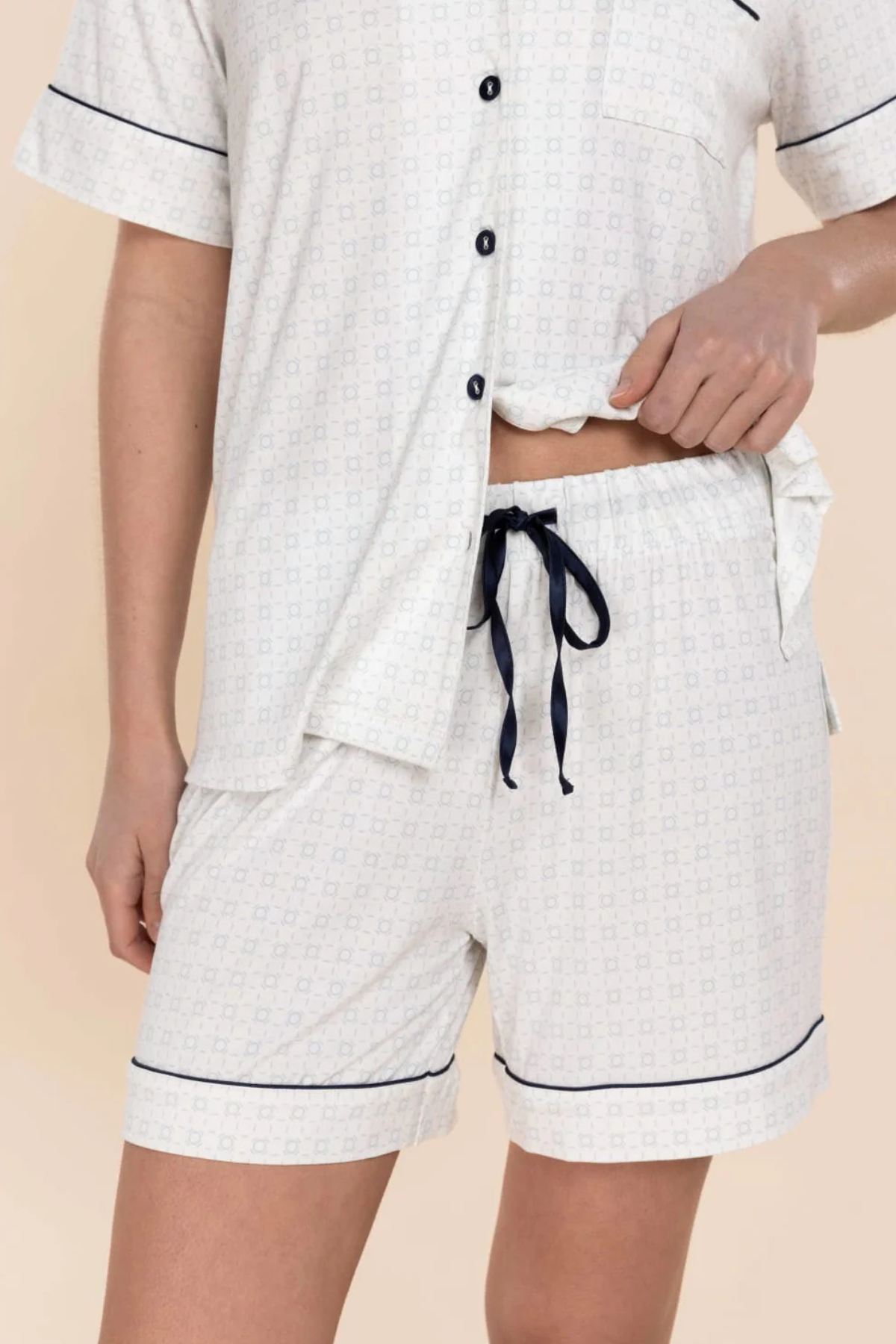 Penelope Bamboo Blue PJ Set