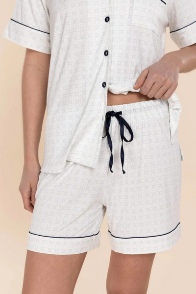 Penelope Bamboo Blue PJ Set