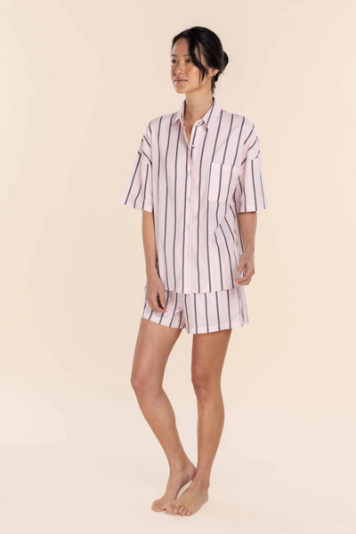 Sasha Striped Pink PJ Set