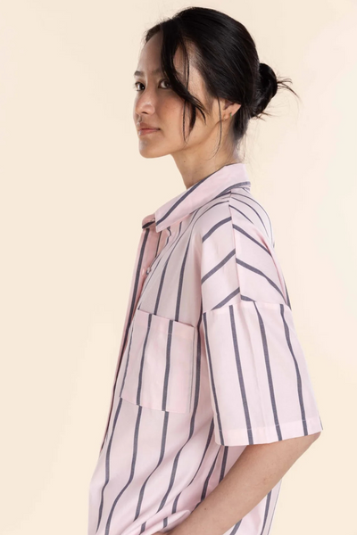 Sasha Striped Pink PJ Set