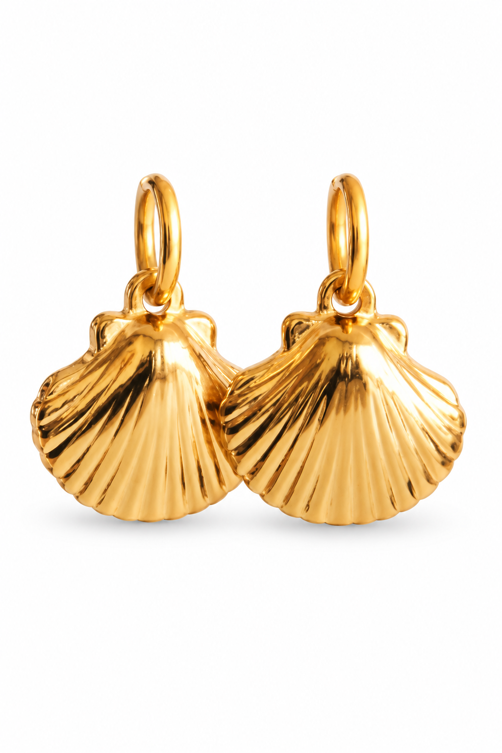Shell Hoop Earrings