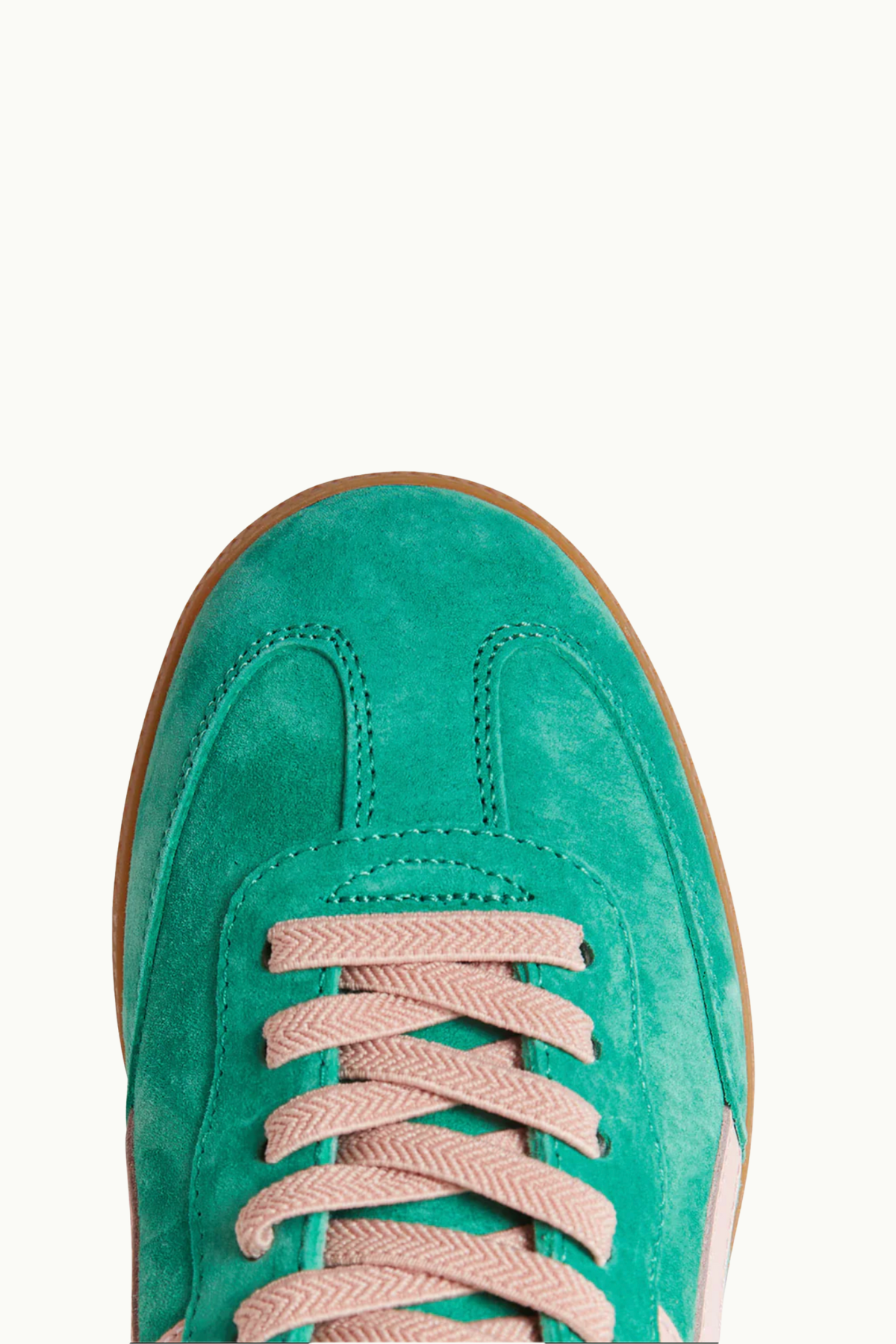 Crossroads Pine/Pink Suede Sneaker