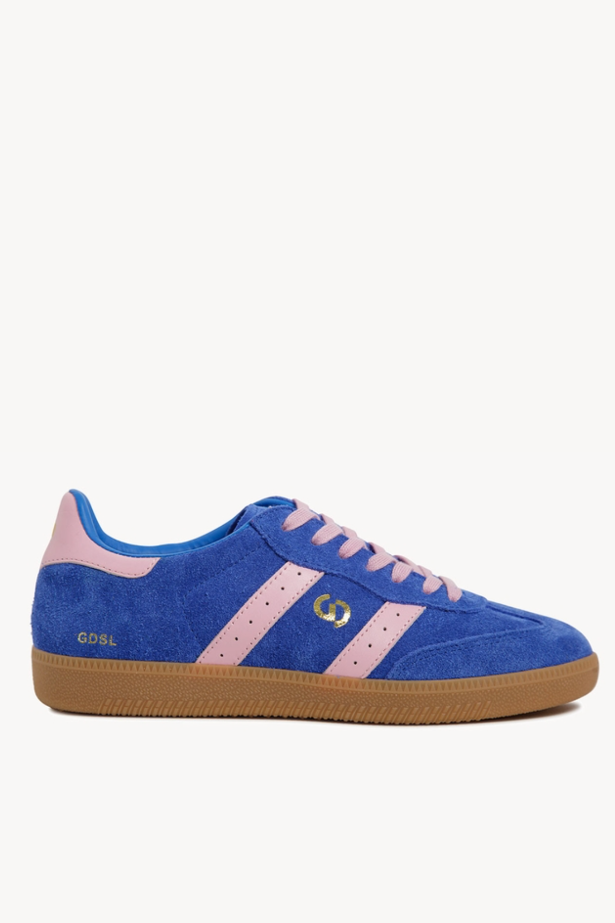 Parallel Cobalt Blue/Suede/Pink Leather