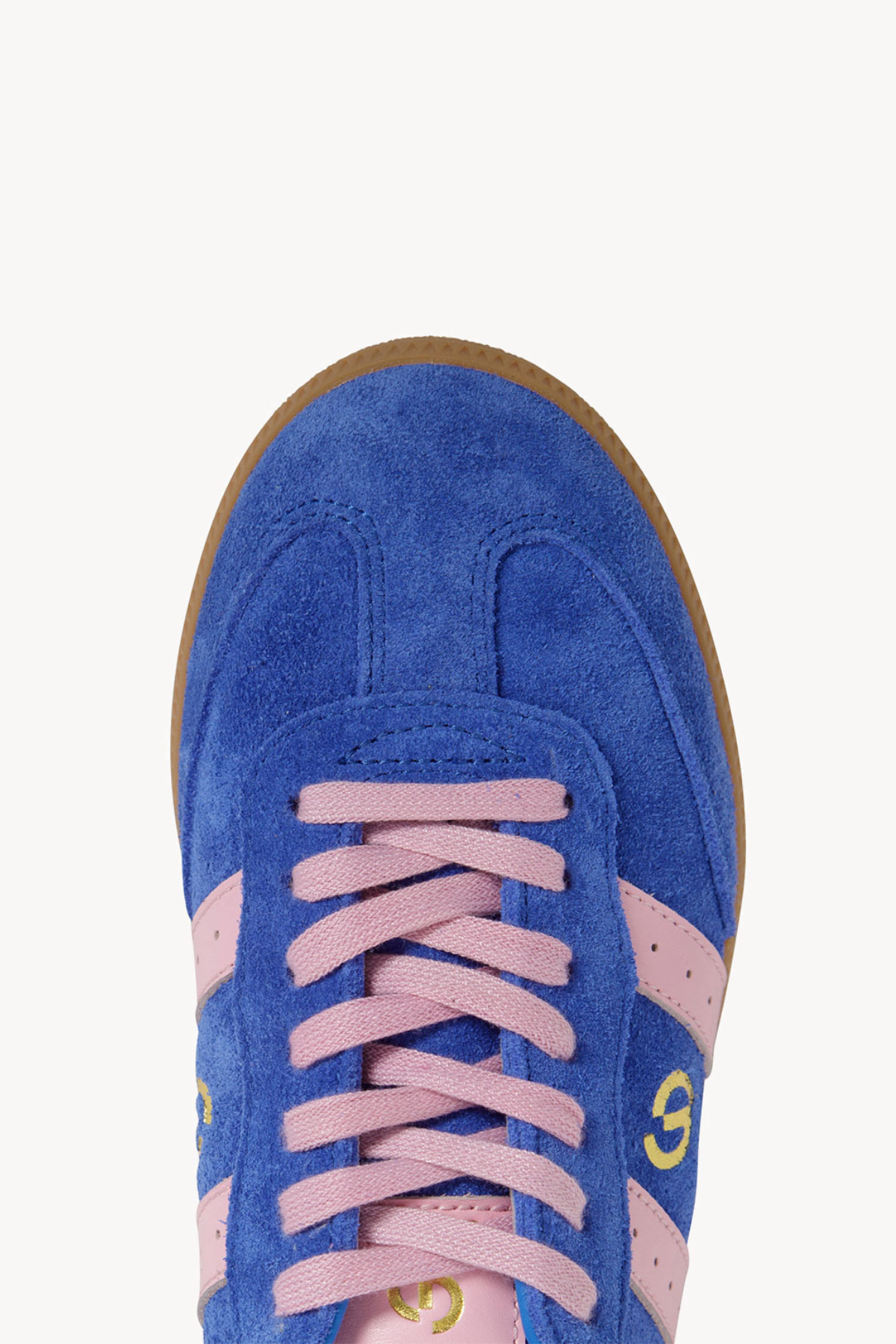 Parallel Cobalt Blue/Suede/Pink Leather
