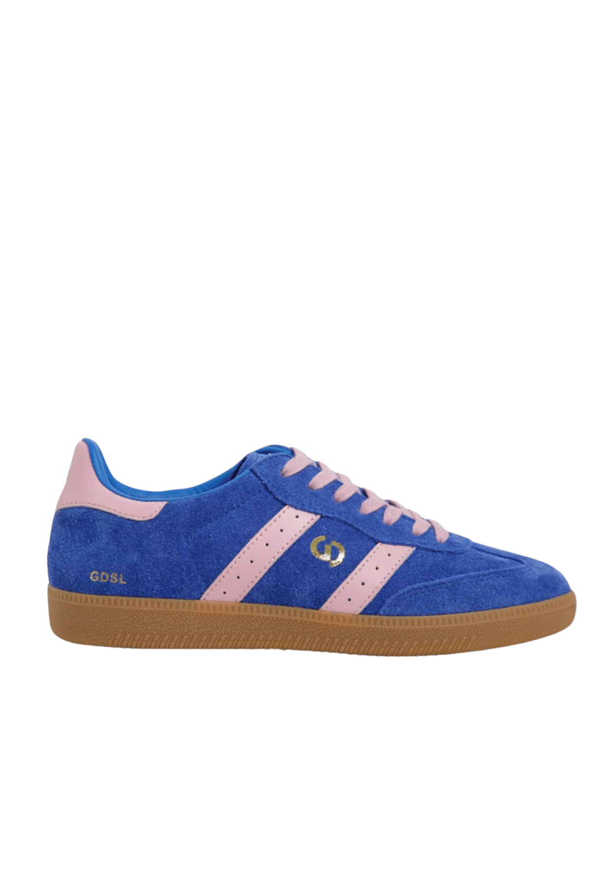 Parallel Cobalt Blue/Suede/Pink Leather
