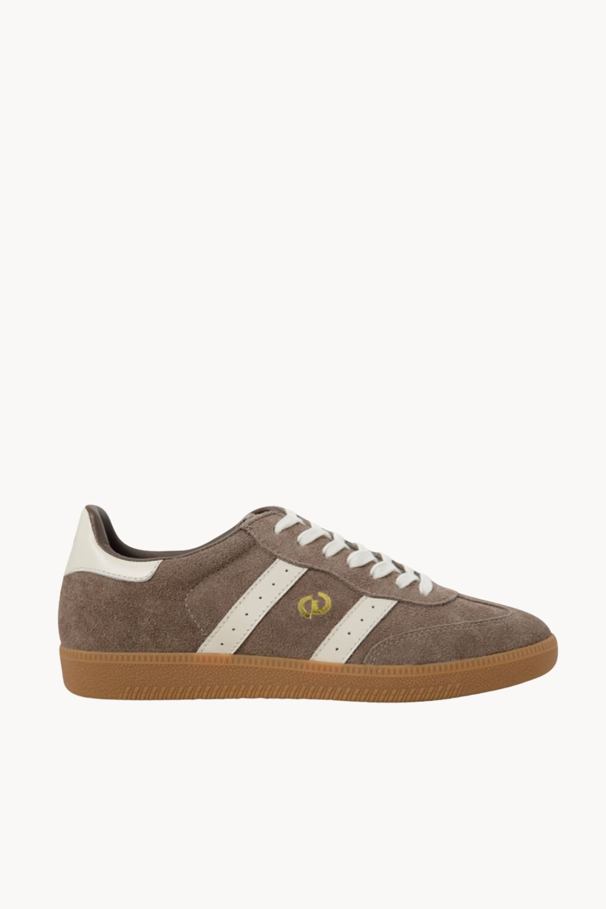 Parallel Walnut/Ivory Leather Sneaker