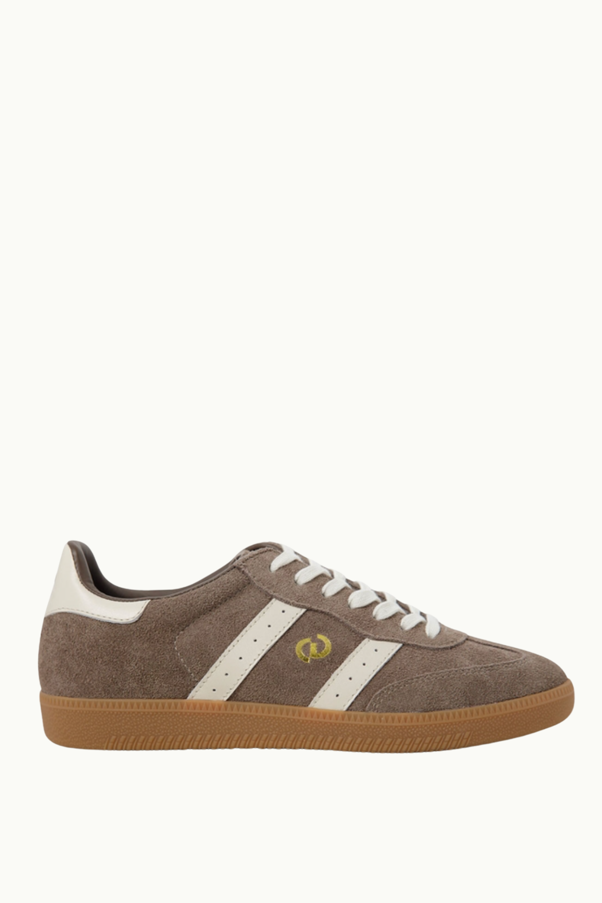 Parallel Walnut/Ivory Leather Sneaker