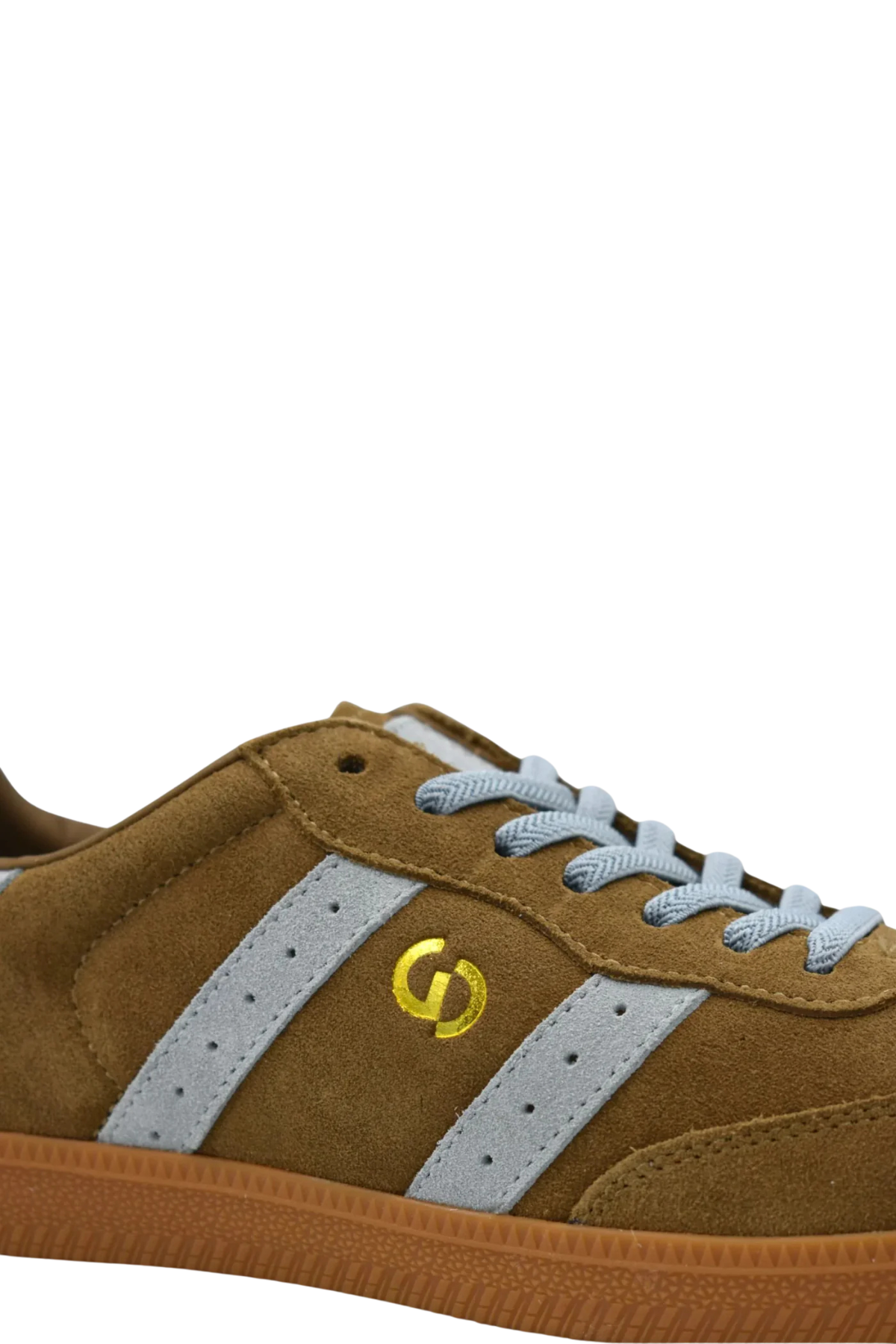 Parallel Sneaker Smoke Brown Blue Suede
