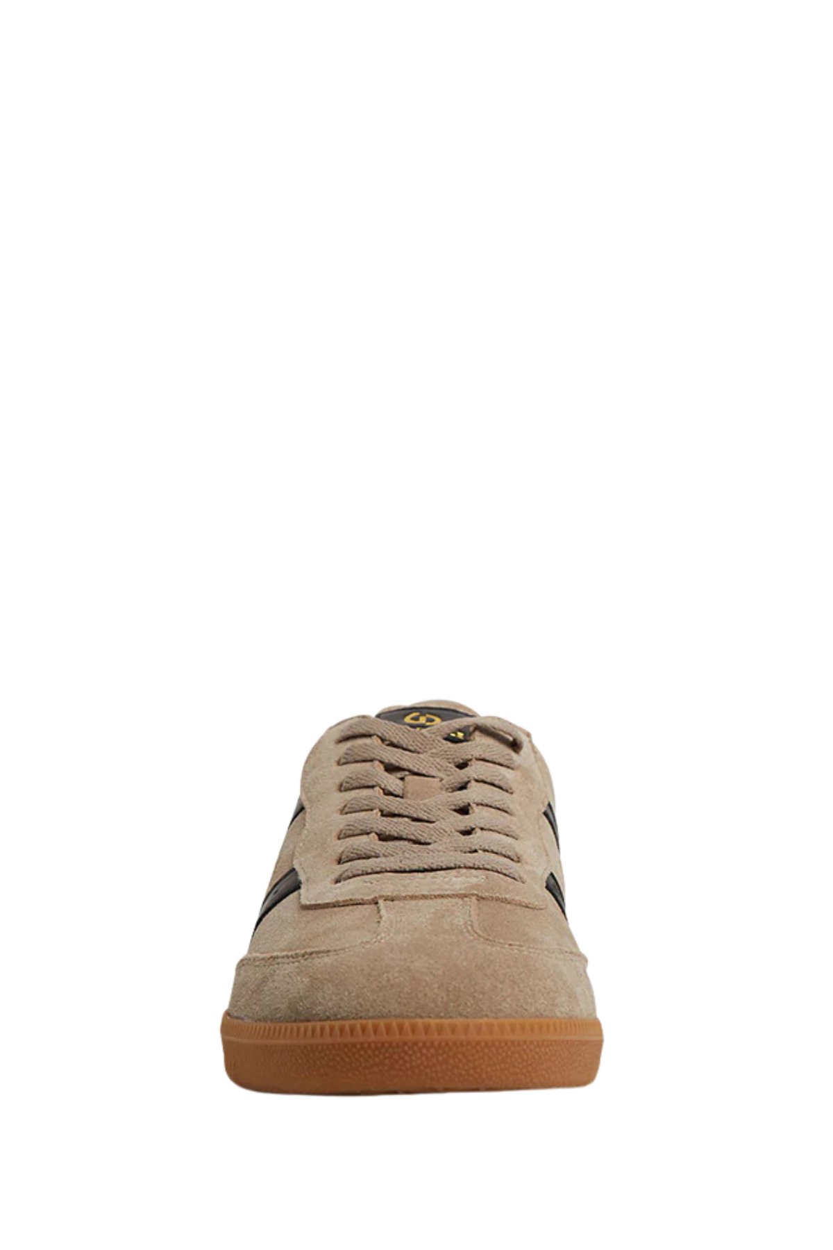 Parallel Mens Mushroom/Black Suede Sneaker