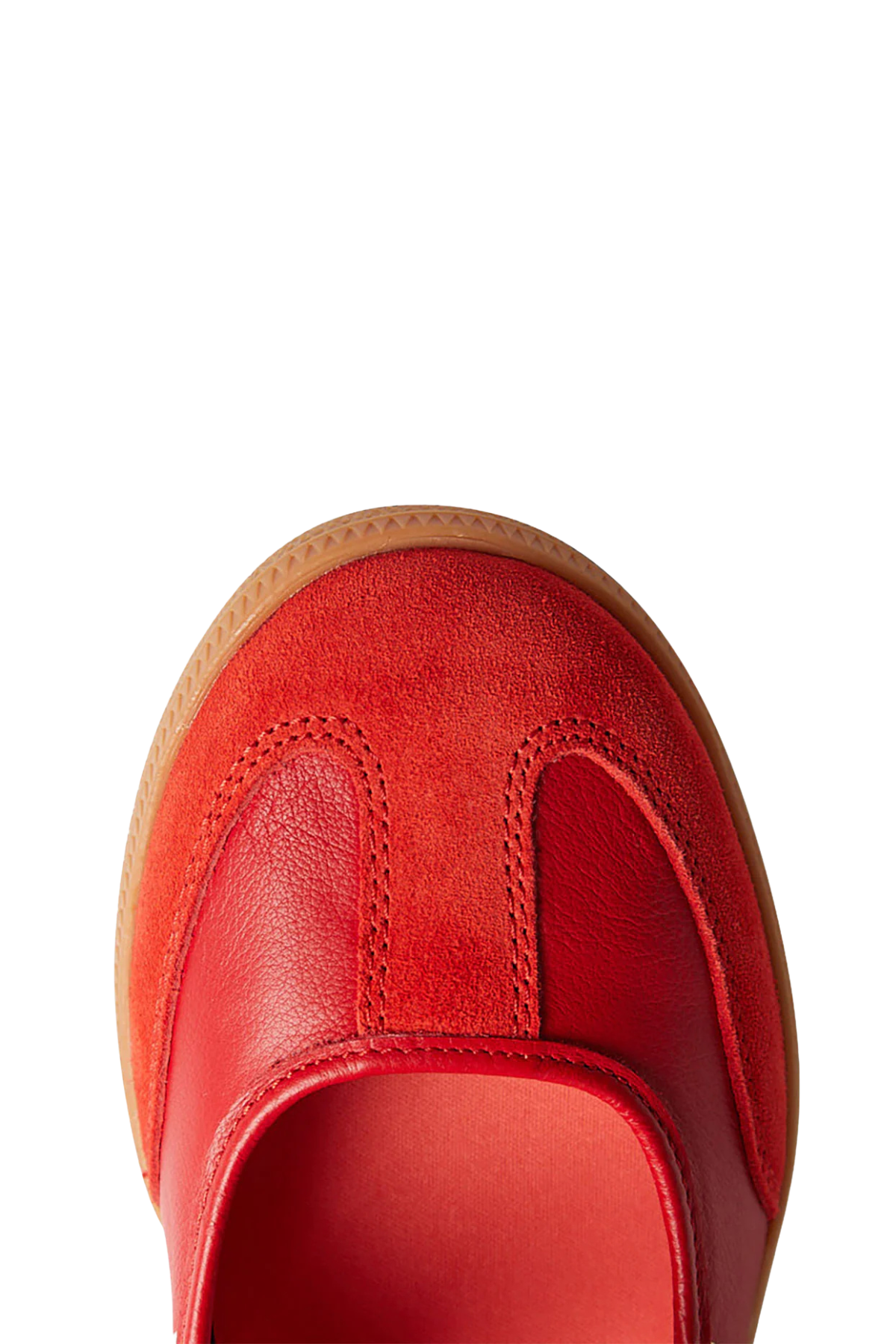 Parlay Sneaker Red/White Leather