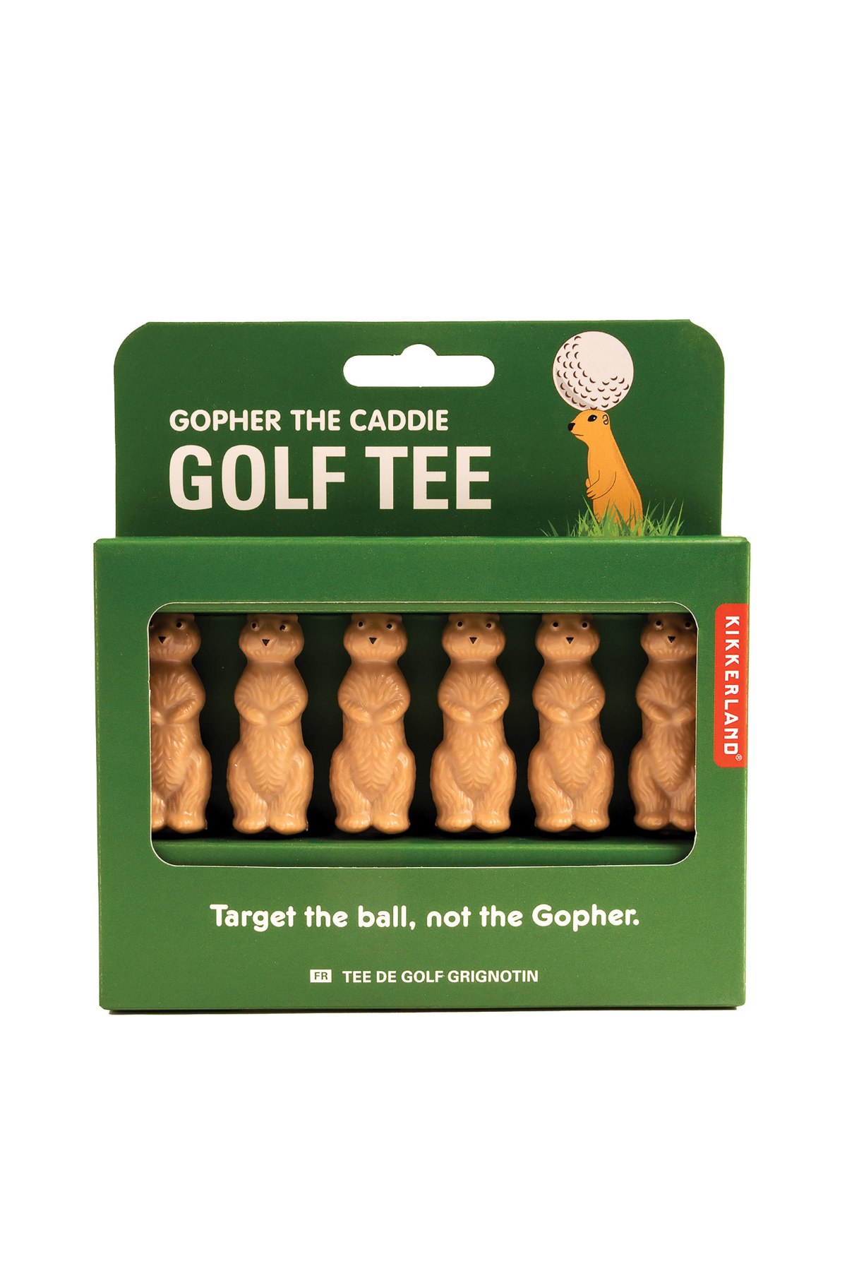 Gopher the Caddy Golf Tee