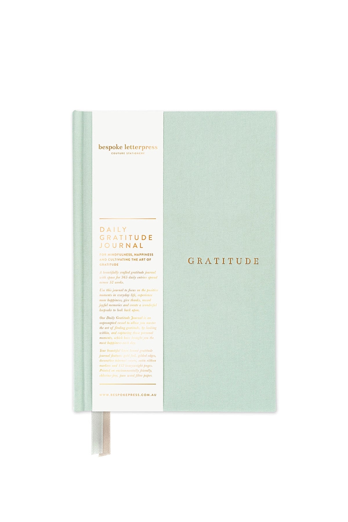 Gratitude Journal Sea Mist