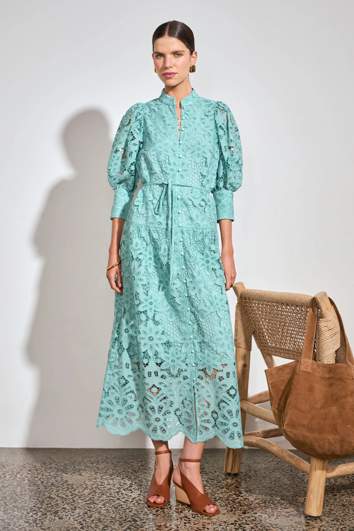 Gravitate Maxi Dress Pistachio
