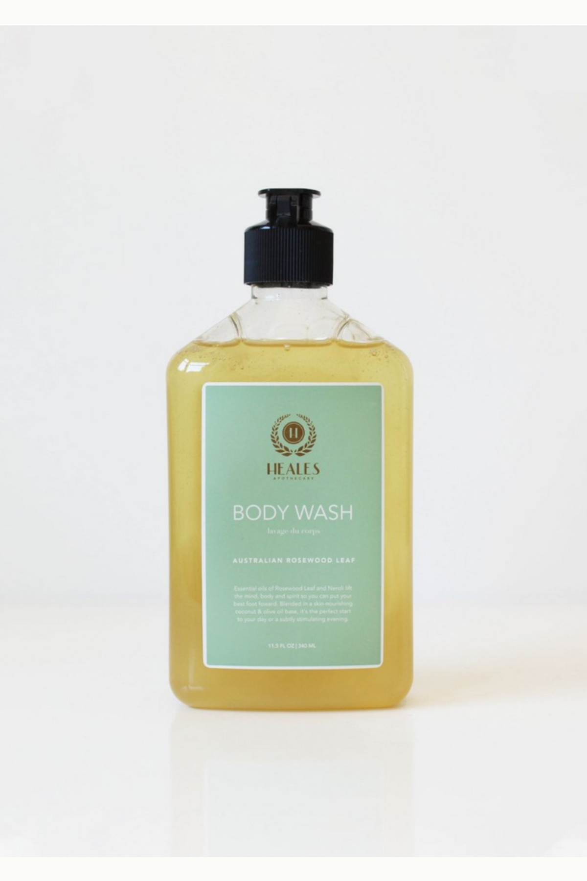 Heales Apothecary Body Wash Australian Rosewood Leaf