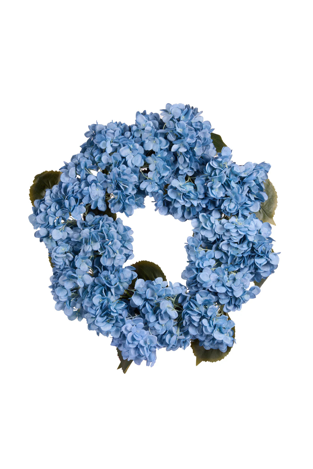 Luxe Blue Hydrangea Wreath