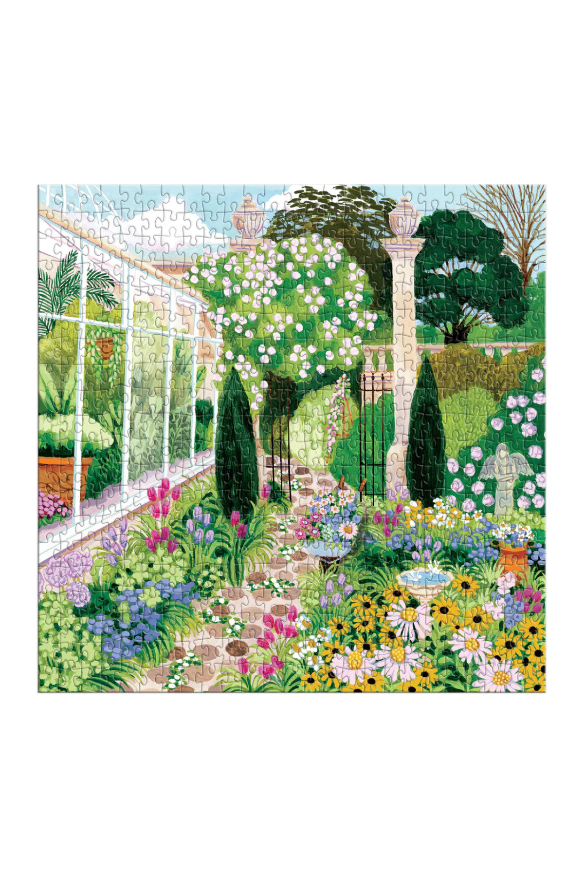 Galison Evergreen Gardens Puzzle 500pc