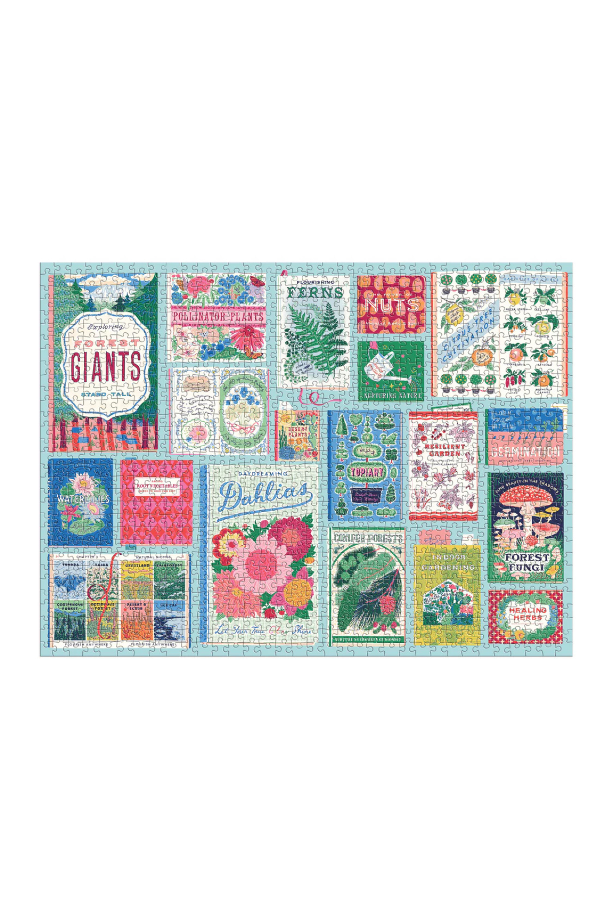 Ever Upward Botanist Bookshelf Puzzle 1000pc