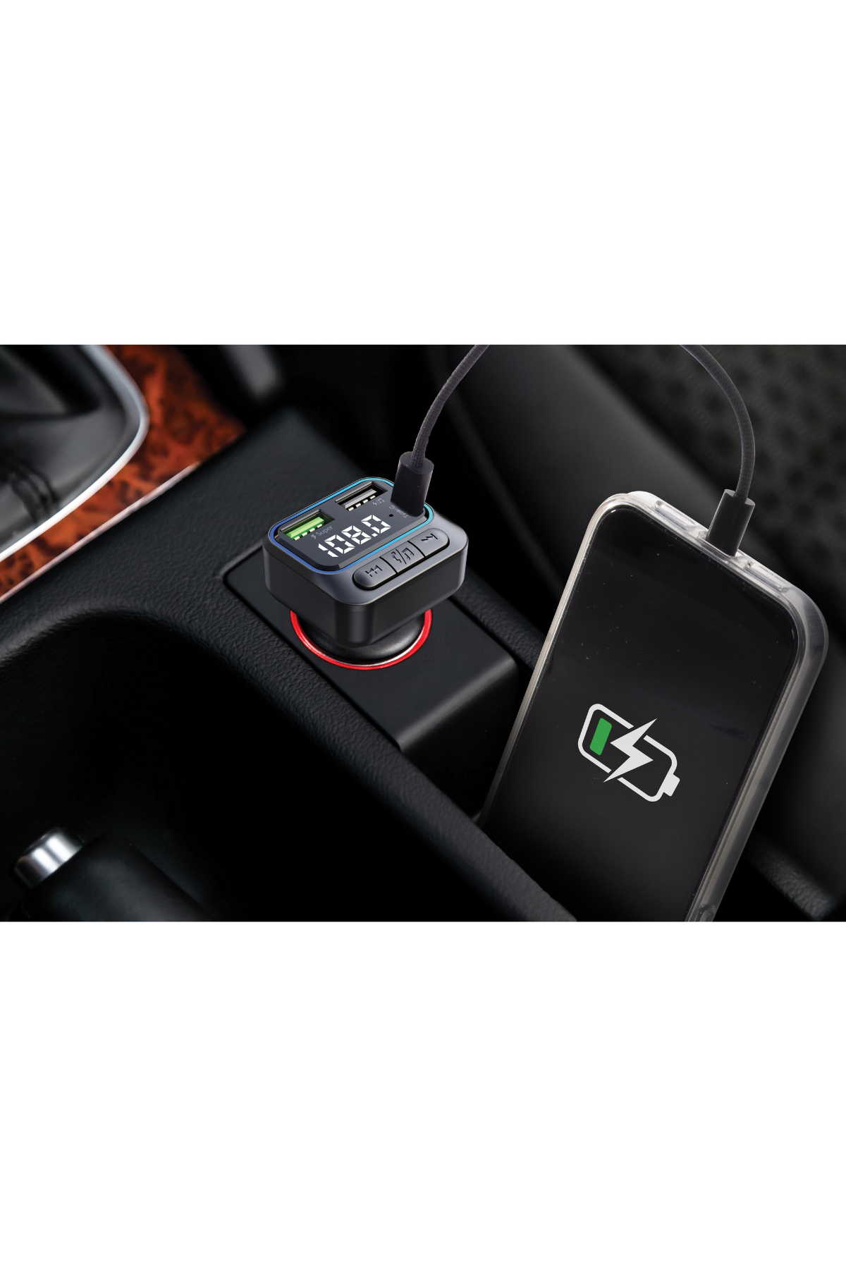 In-Car Audio Receiver & Charger