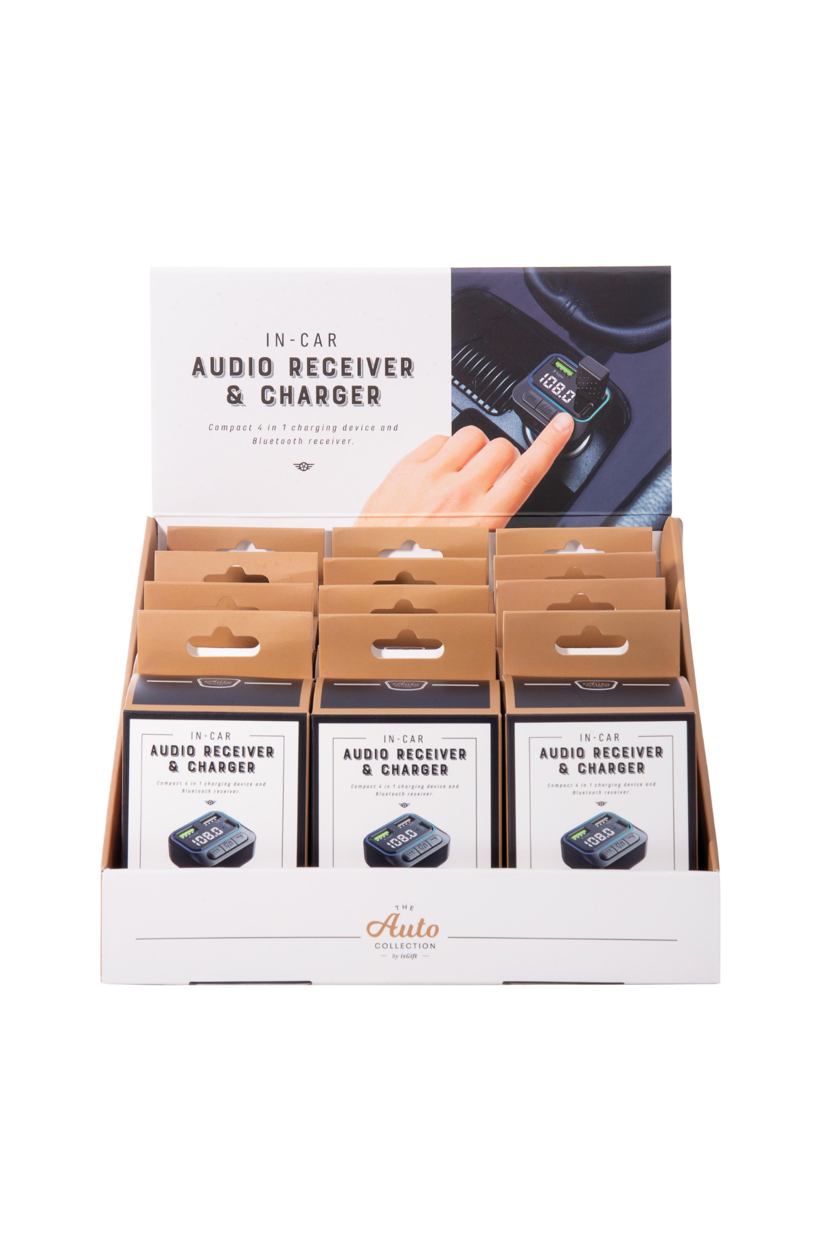 In-Car Audio Receiver & Charger