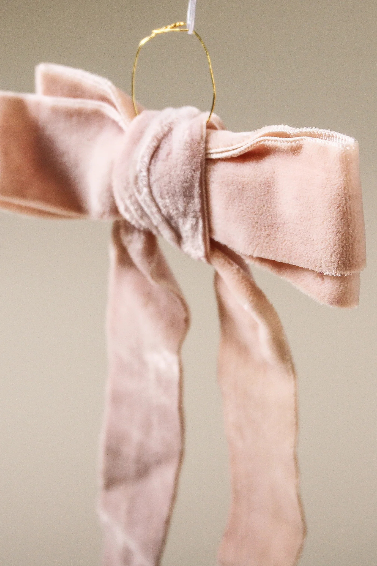 Velveteen Bow Decoration