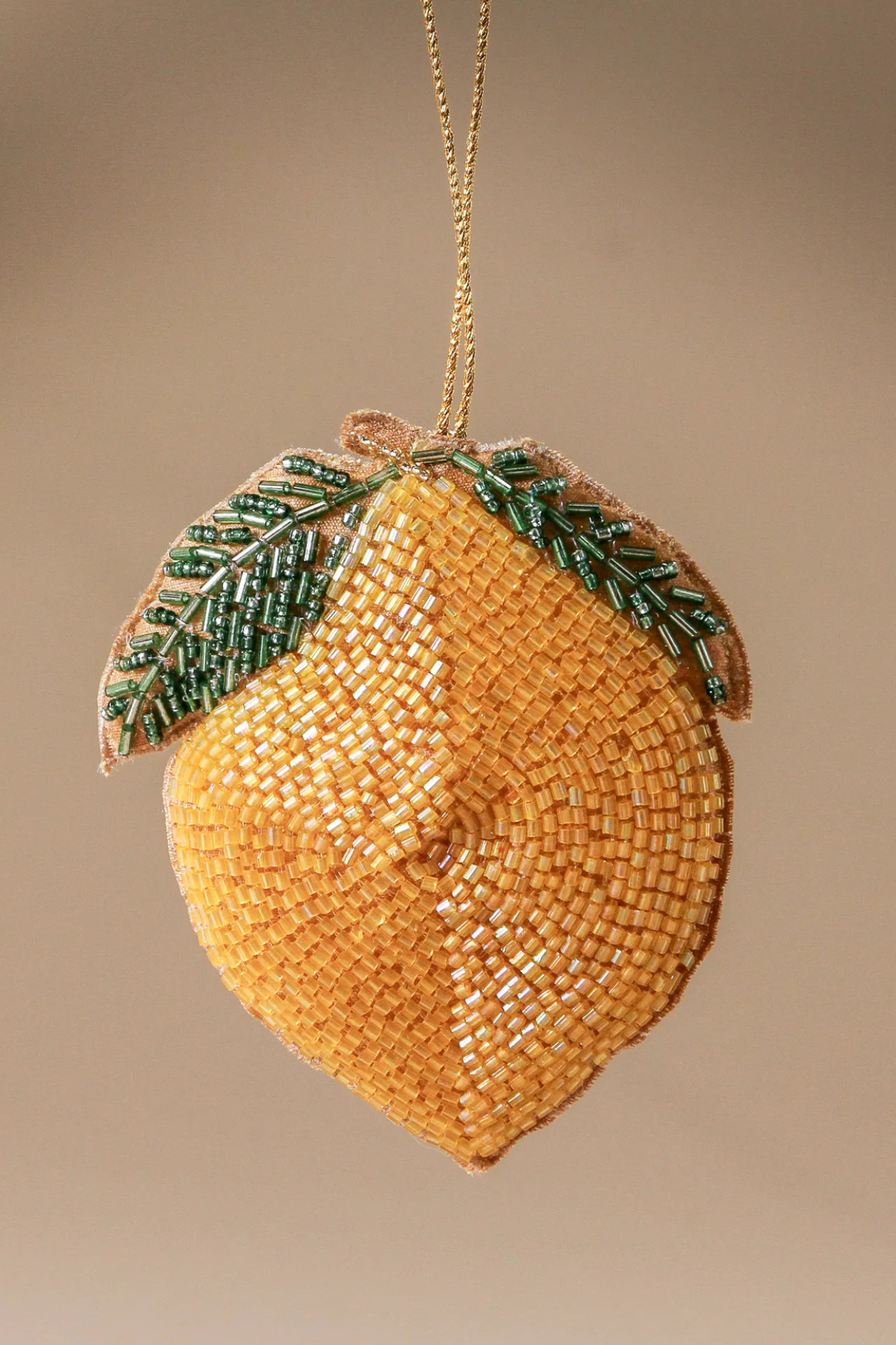 Lemon Beaded Decoration