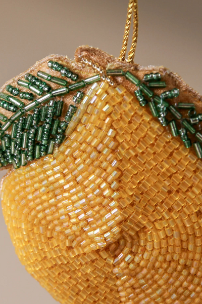 Lemon Beaded Decoration