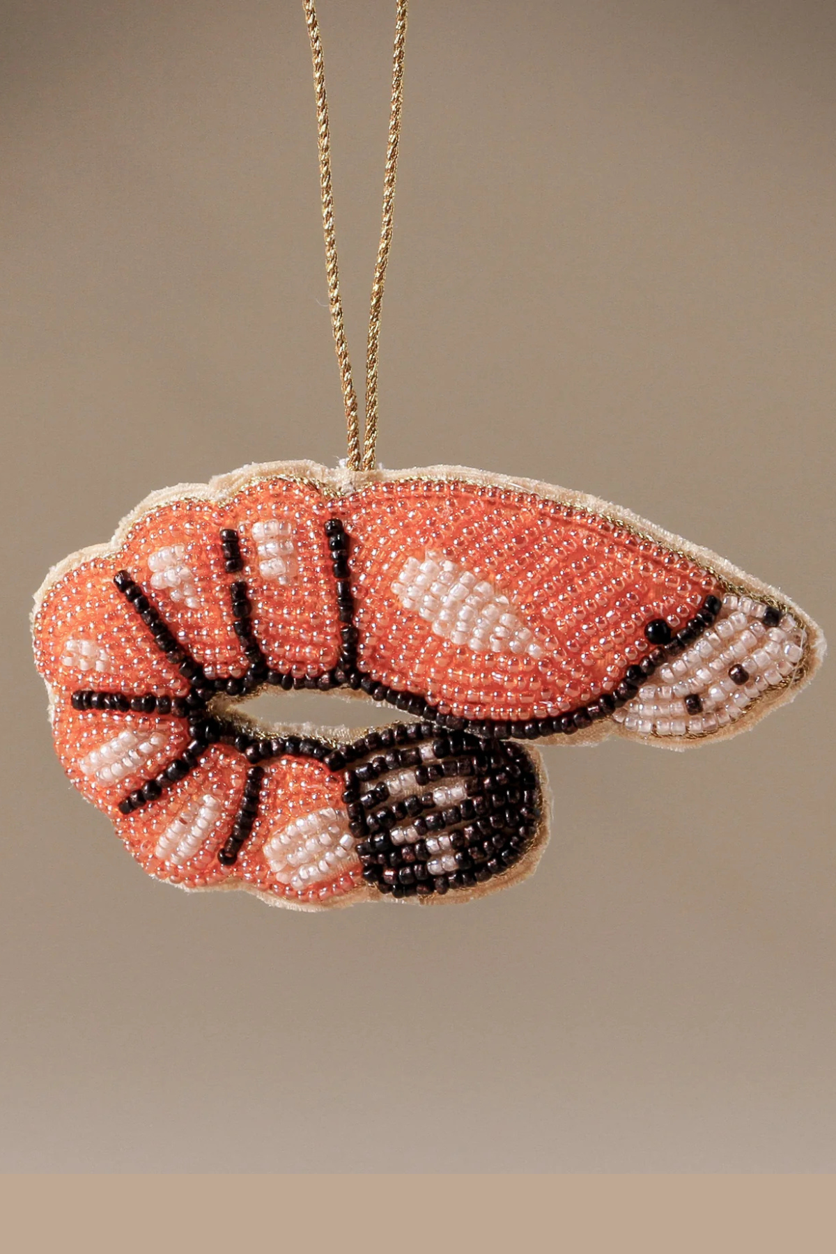 Prawn Beaded Decoration