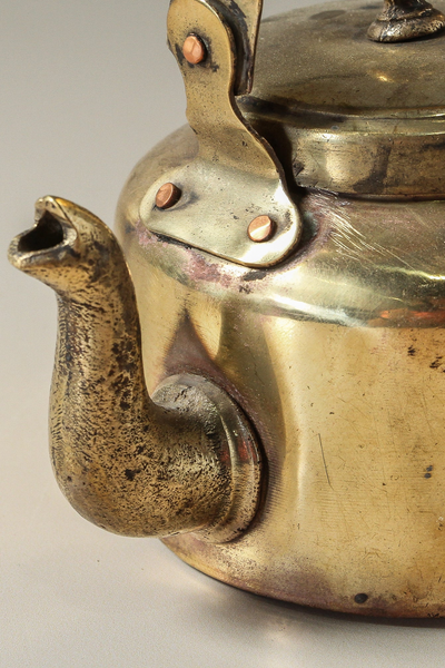 Vintage Indian Brass Kettle