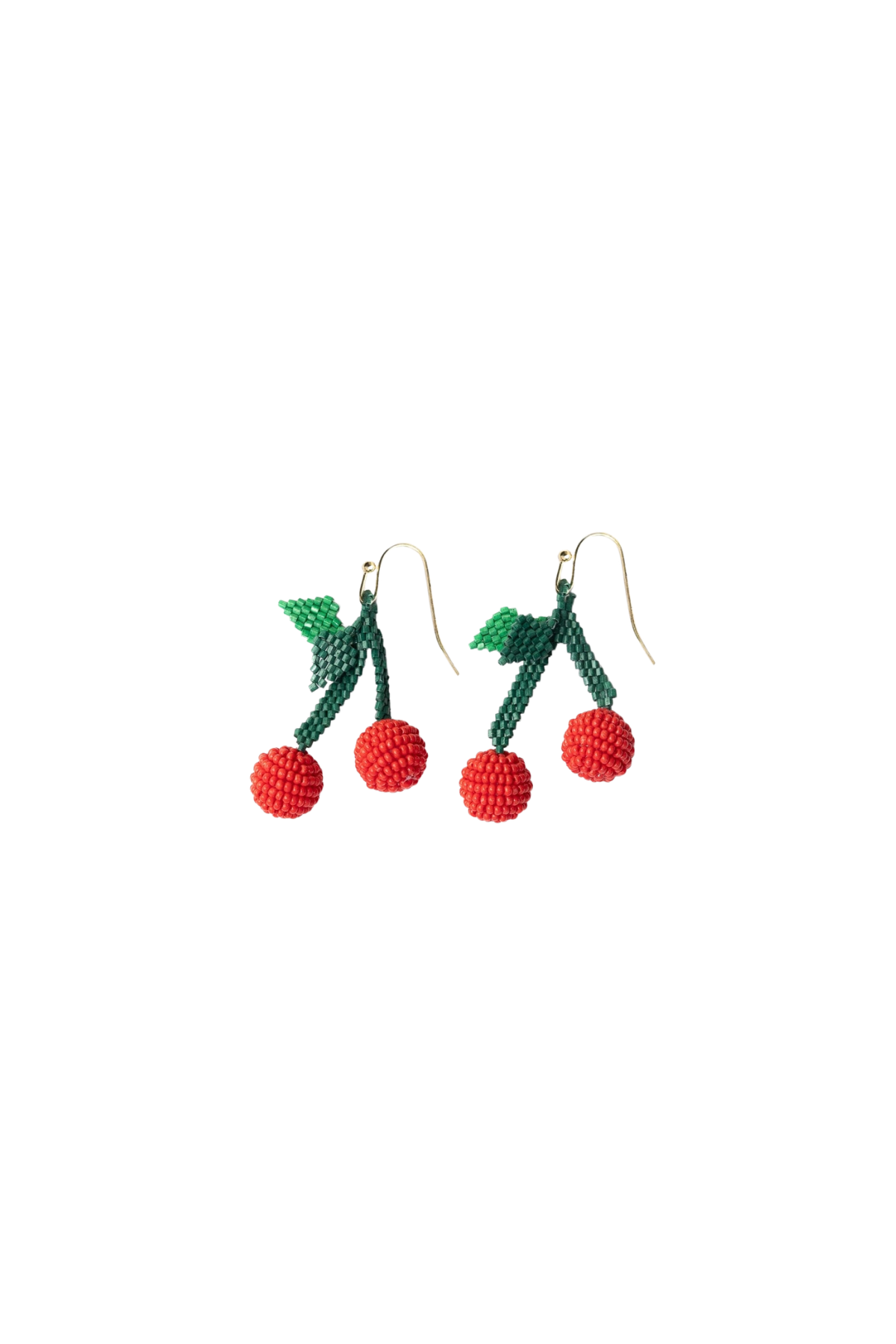 Lottie Cluster Dangle Luxe Earrings Cherry