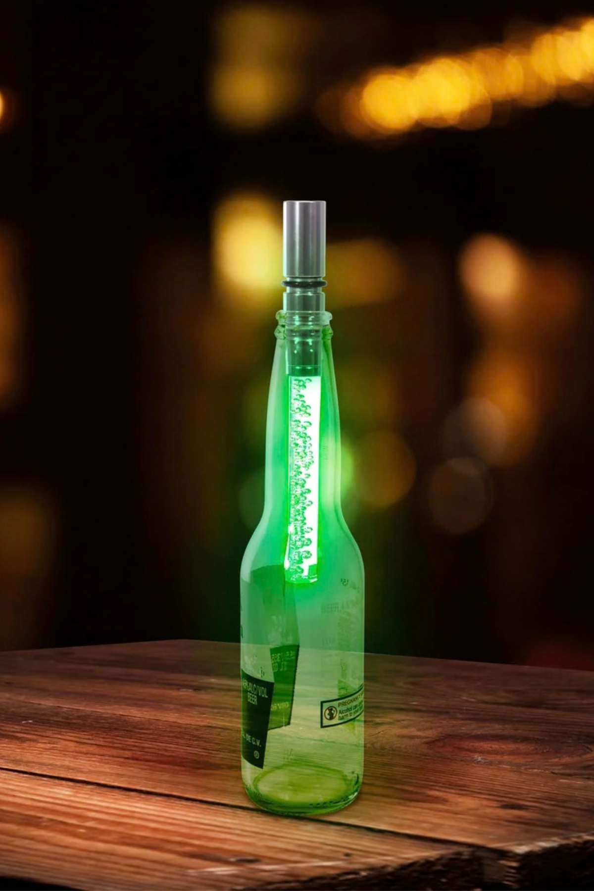 Colour Changing LED Bottle Light