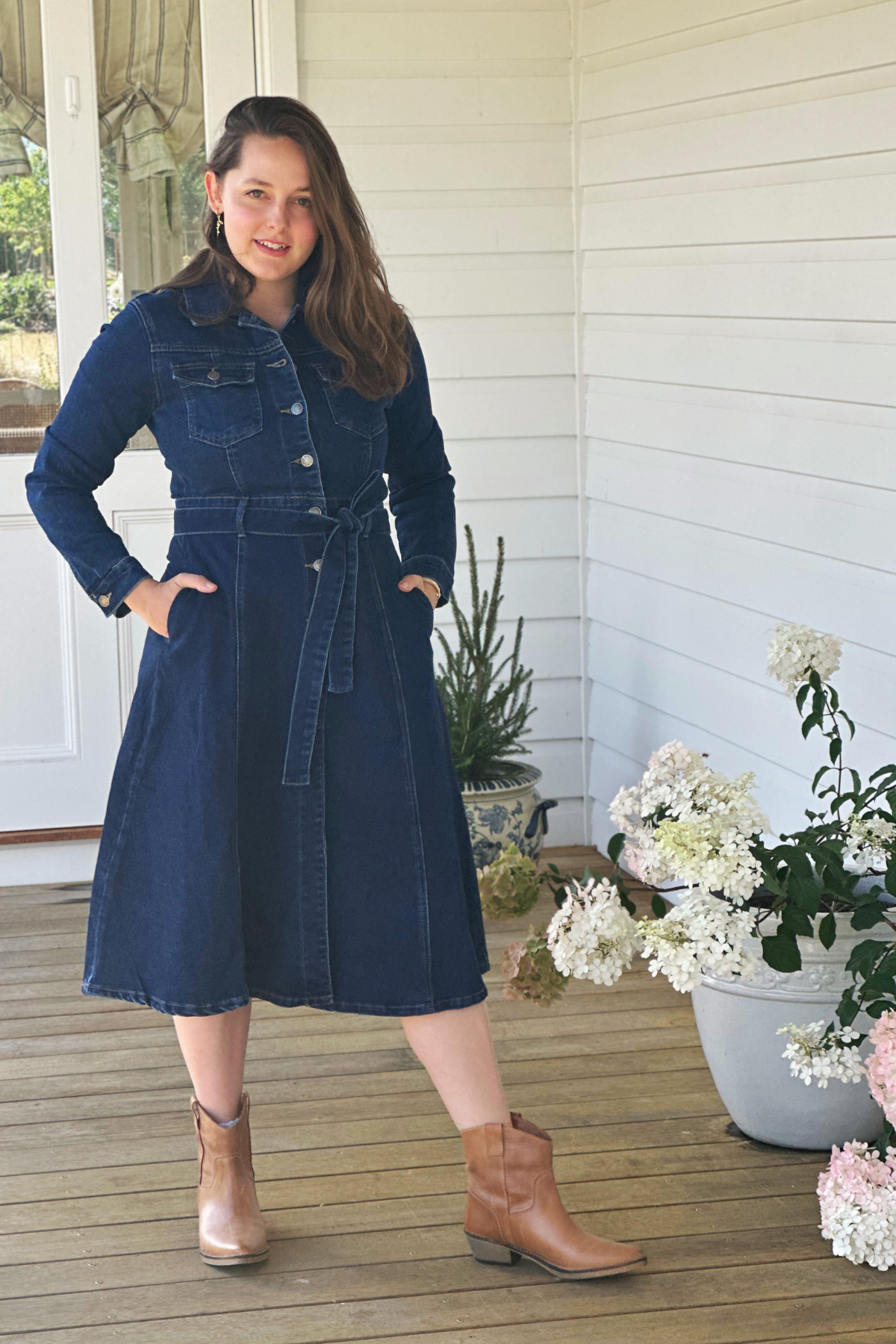 Italian Star Adele Denim Dress