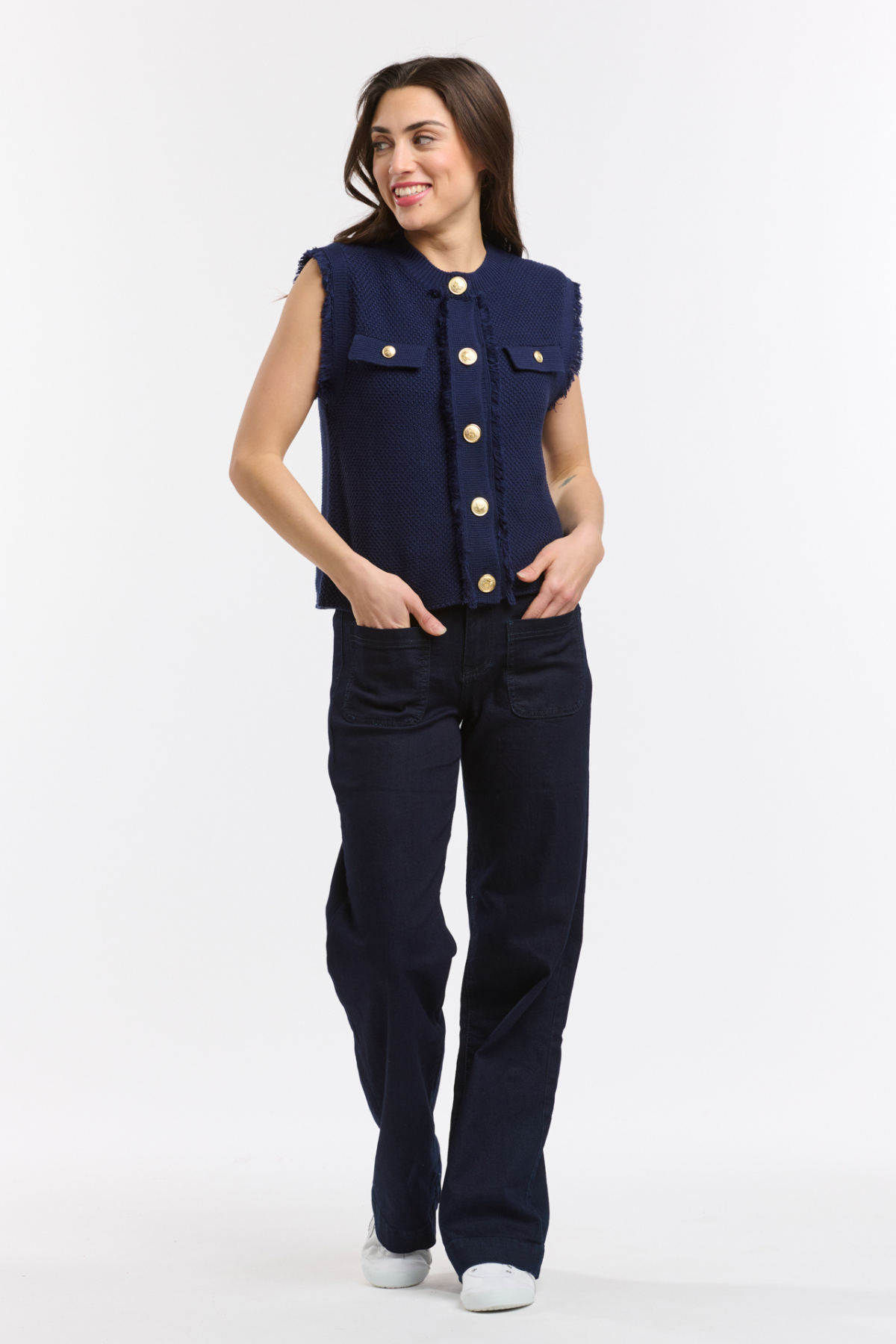 Coco Vest Navy