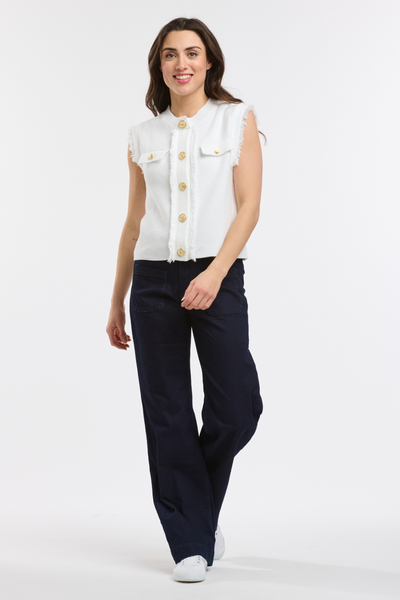 Coco Vest White